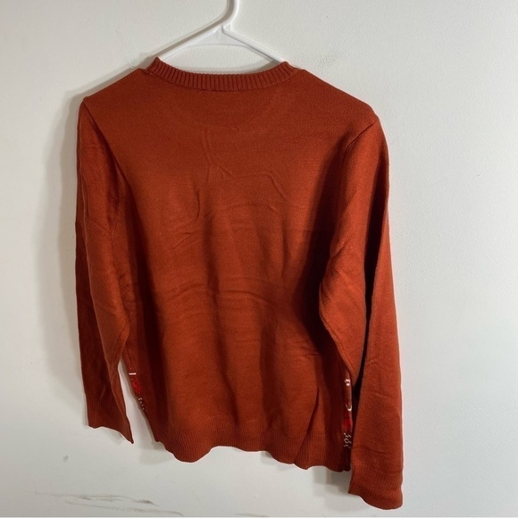 Marvel Ugly Christmas Sweater NWT Large Spider-Man Captain America Iron Man Red - Picture 4 of 5